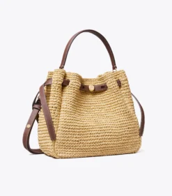 ROMY WOVEN BUCKET BAG