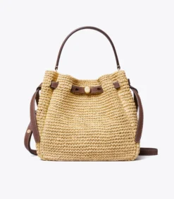 ROMY WOVEN BUCKET BAG