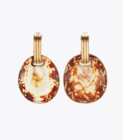 RUNWAY SHELL DROP EARRINGS