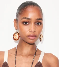 RUNWAY SHELL DROP EARRINGS