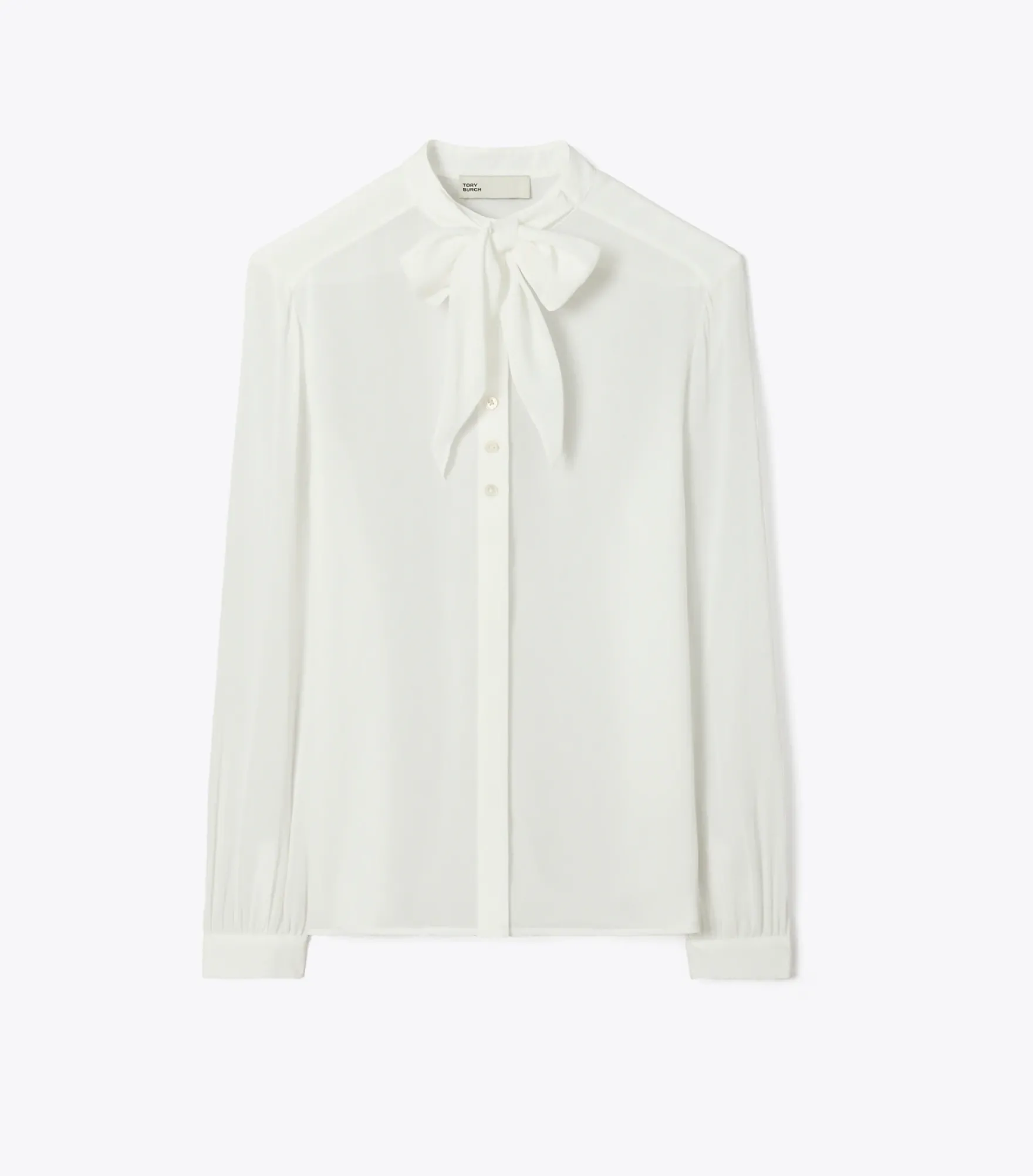 SCHLUPPENBLUSE AUS GEORGETTE