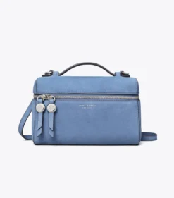 SCHMALE ROMY TASCHE AUS NUBUKLEDER MIT TRAGEGRIFF OBEN
