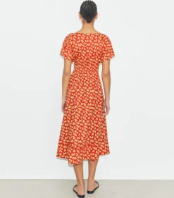 SCOOP-NECK DRESS