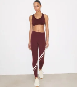 SCULPT LEGGINGS MIT DIAGONALEM CHEVRONMUSTER