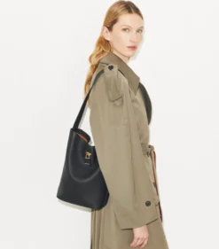 SLIM LOCK BUCKET BAG