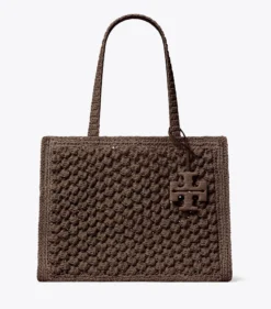 SMALL ELLA HAND-CROCHETED POPCORN TOTE