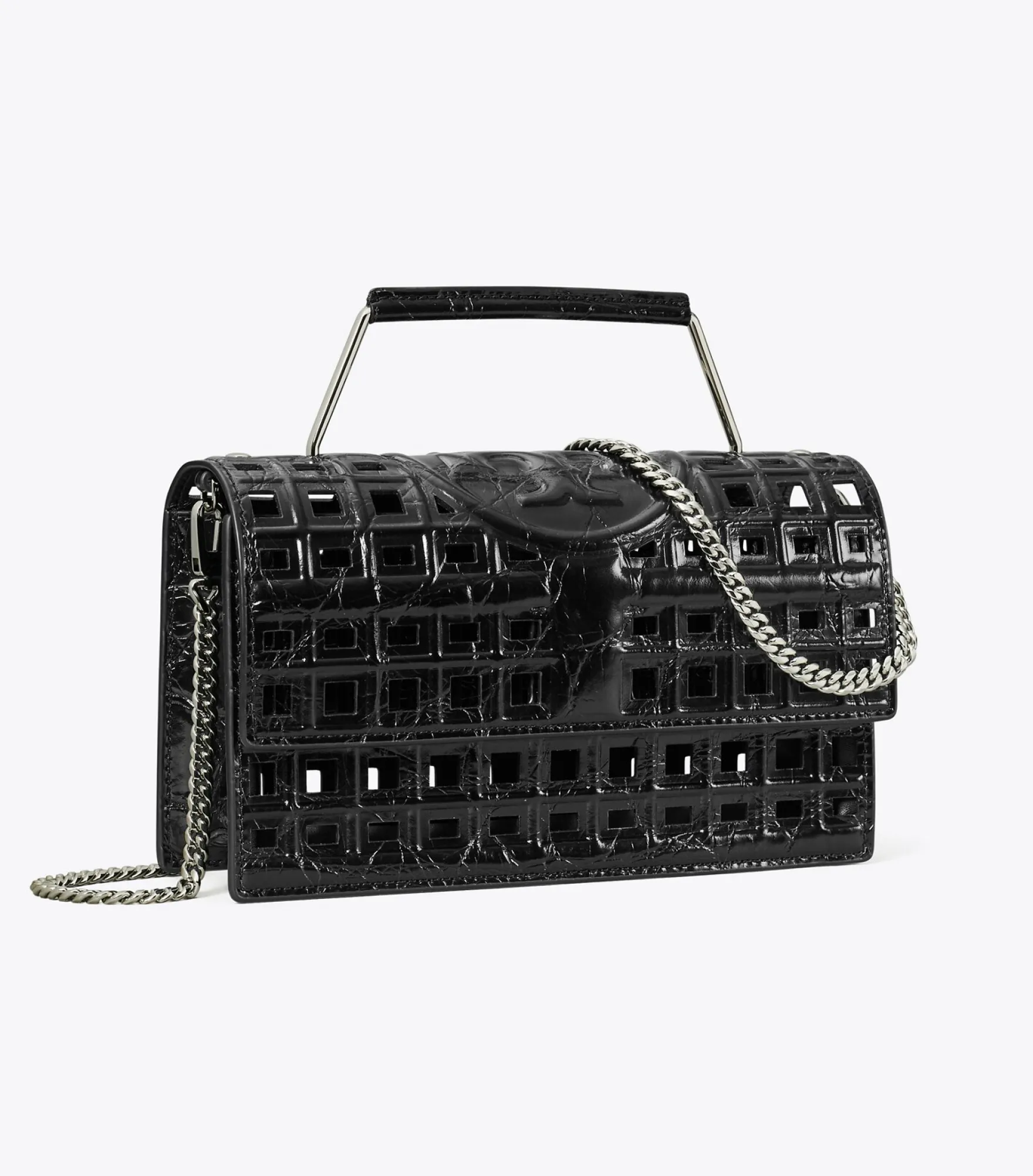 SMALL FLEMING CAGE SHOULDER BAG