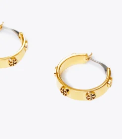 SMALL ICON HOOP EARRINGS