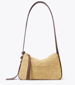 SMALL ROMY WOVEN SHOULDER BAG