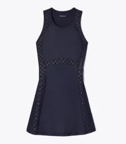 TANKKLEID AUS MESH MIT T-MONOGRAMM