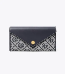 T MONOGRAM ENVELOPE WALLET
