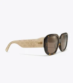 T MONOGRAM GEOMETRIC SUNGLASSES