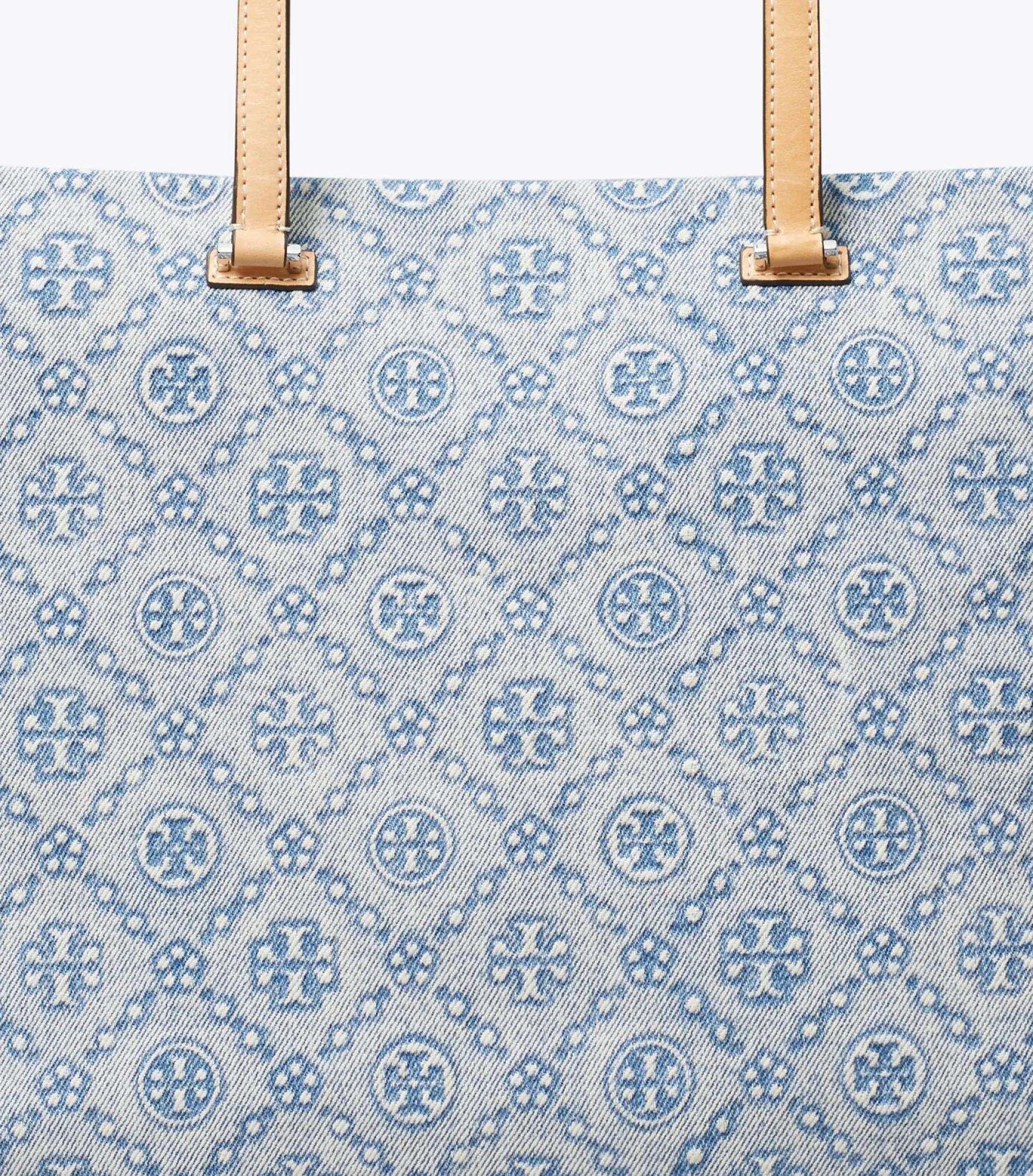 TOTE BAG AUS DENIM MIT T-MONOGRAMM