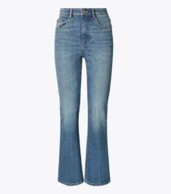 VERKÜRZTE, AUSGESTELLTE JEANS