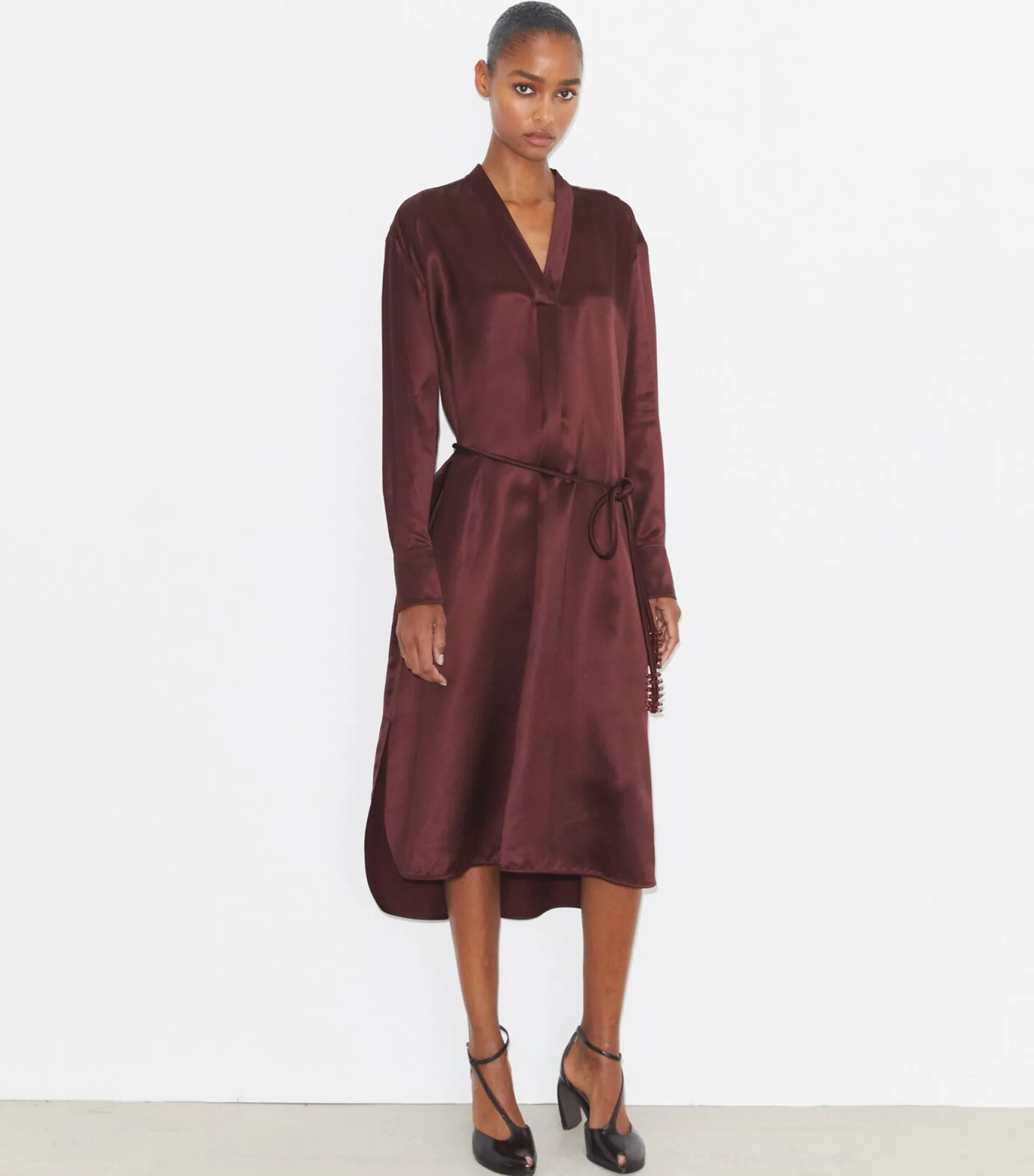 VISCOSE SHIRTDRESS