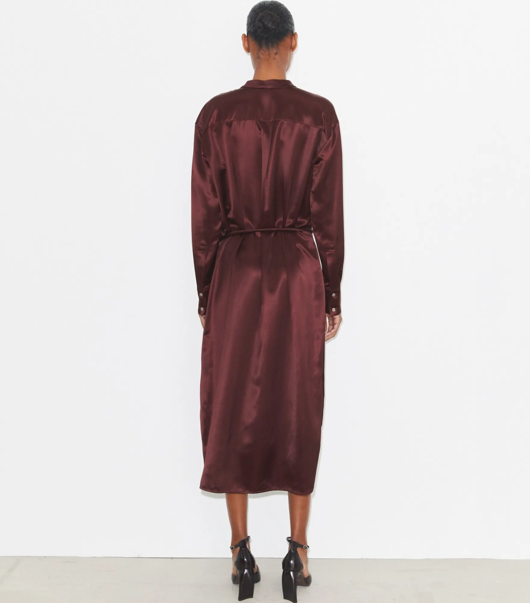 VISCOSE SHIRTDRESS