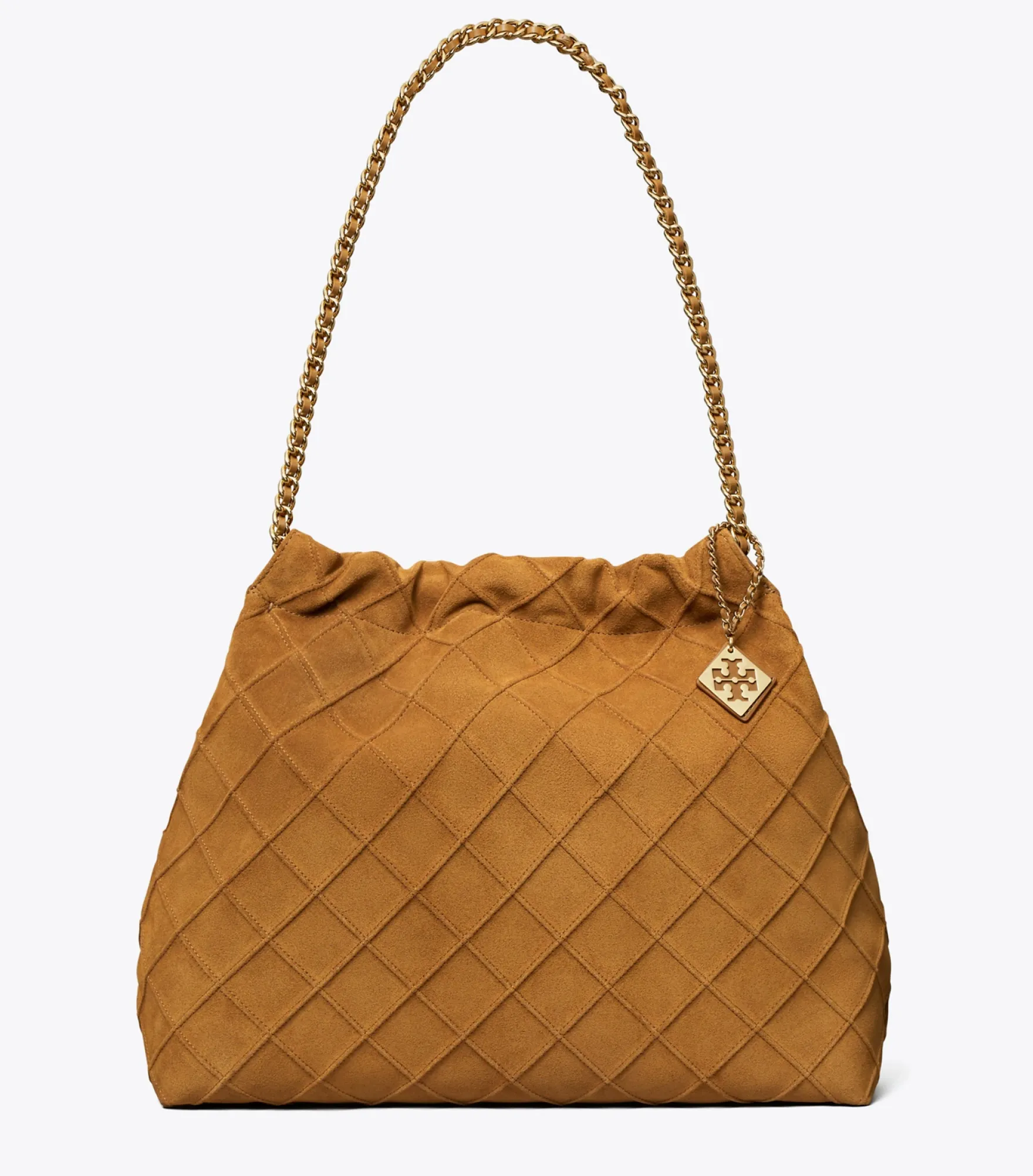 WEICHE FLEMING WILDLEDERTASCHE MIT TUNNELZUG