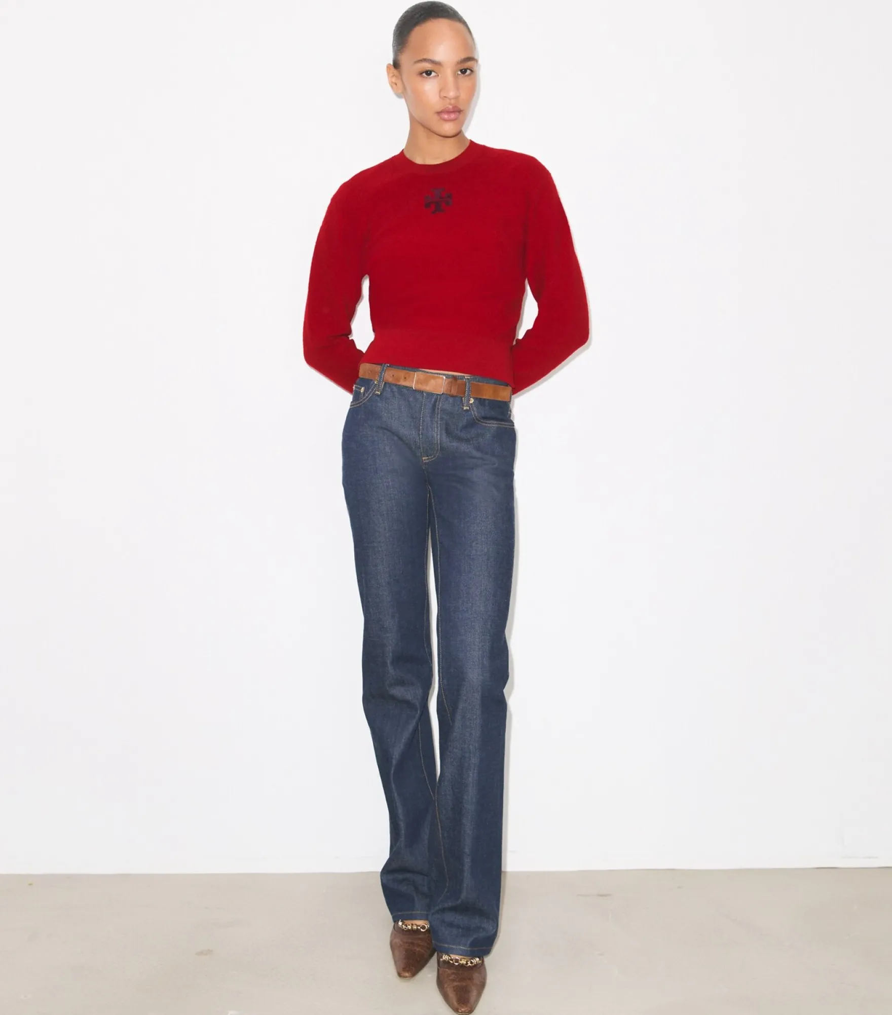 WOOL LOGO SWEATER