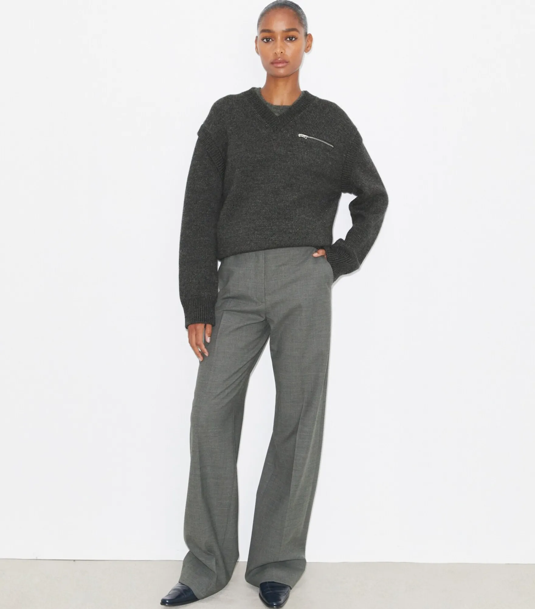WOOL PANT