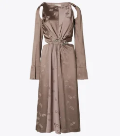 WRAPAROUND-KLEID AUS VISKOSE