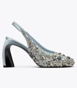 ZEHENFREIER SLINGBACK-PUMPS
